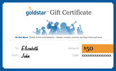 Classic Goldstar Gift Certificate